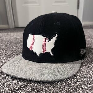 Baseballism Cap - Black and Gray